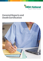 ML BOOKLET CORONIAL REPORT AND DEATH CERTIFICATION