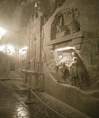 Poland salt mine